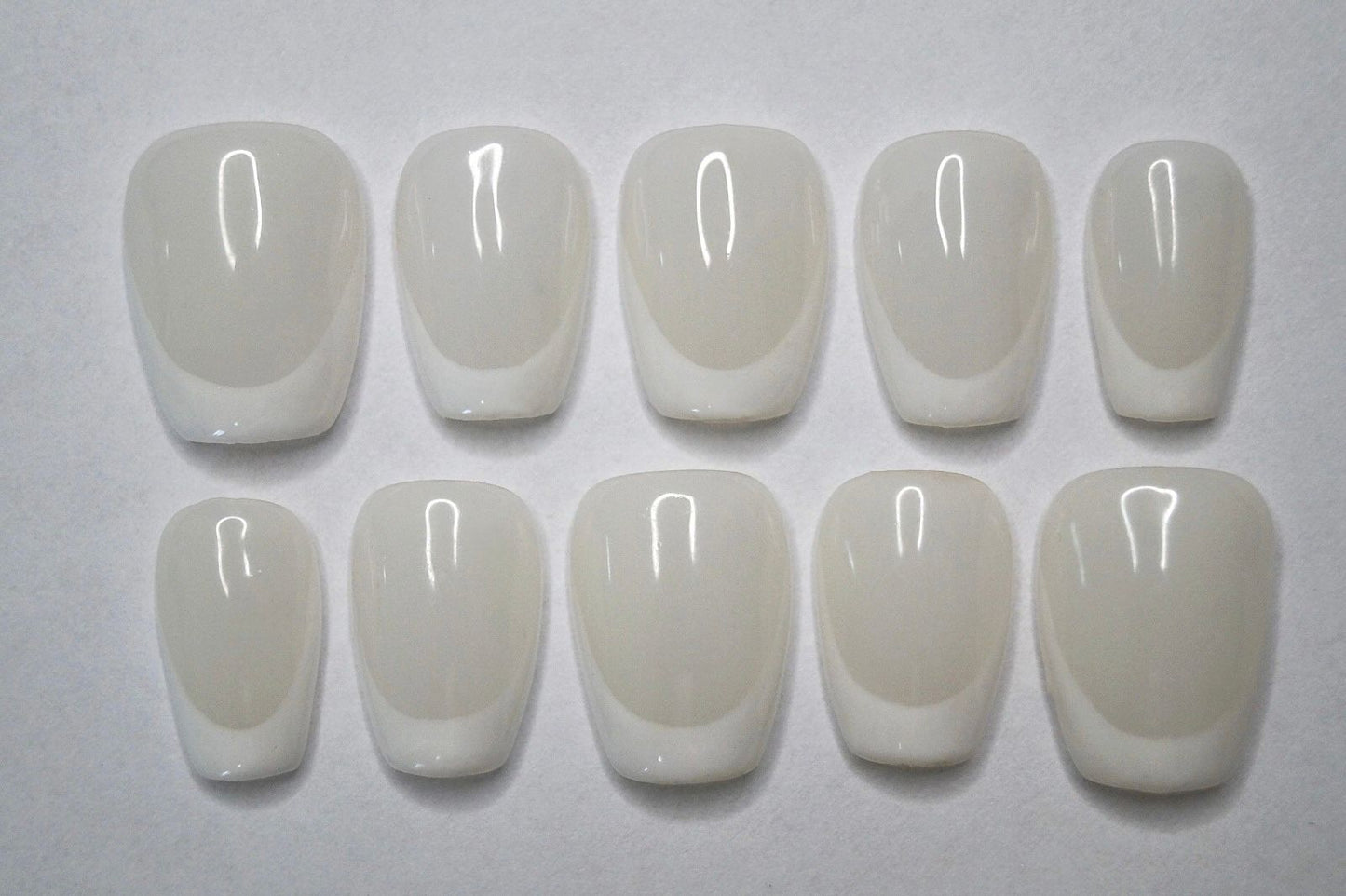 Classic French with milky white base