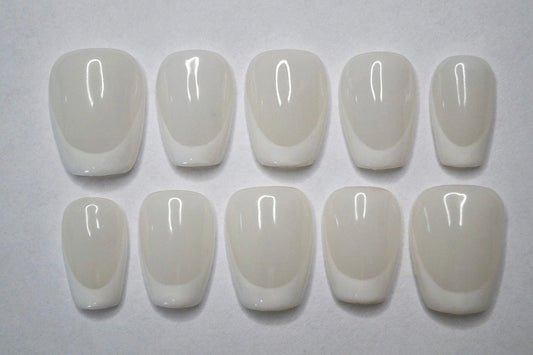 Classic French with milky white base