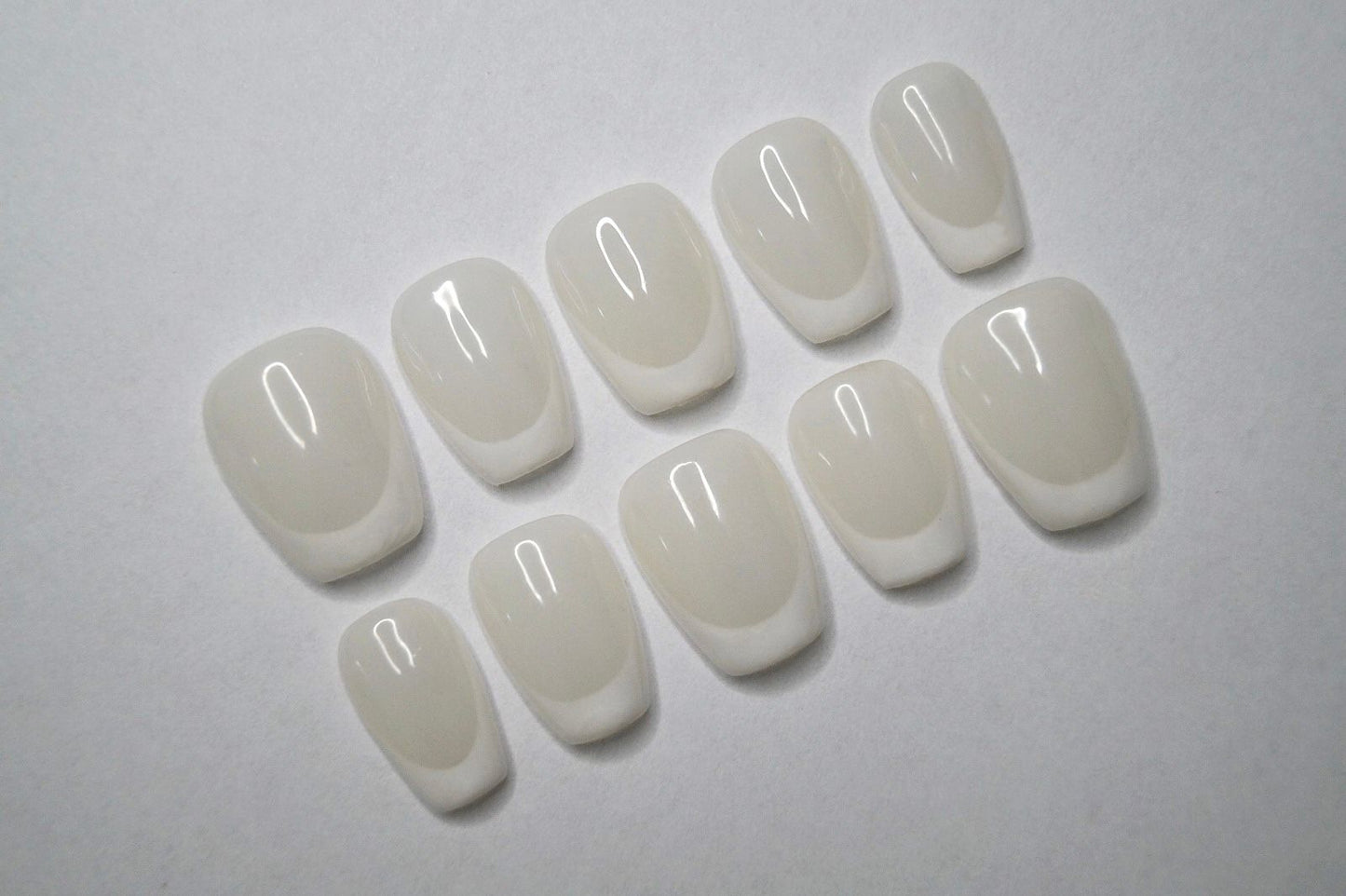 Classic French with milky white base