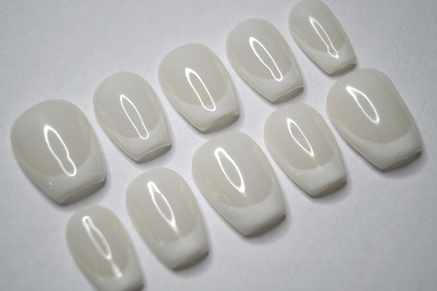 Classic French with milky white base