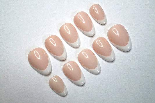 Classic French Nails