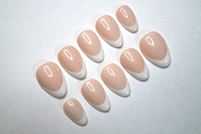 Classic French Nails