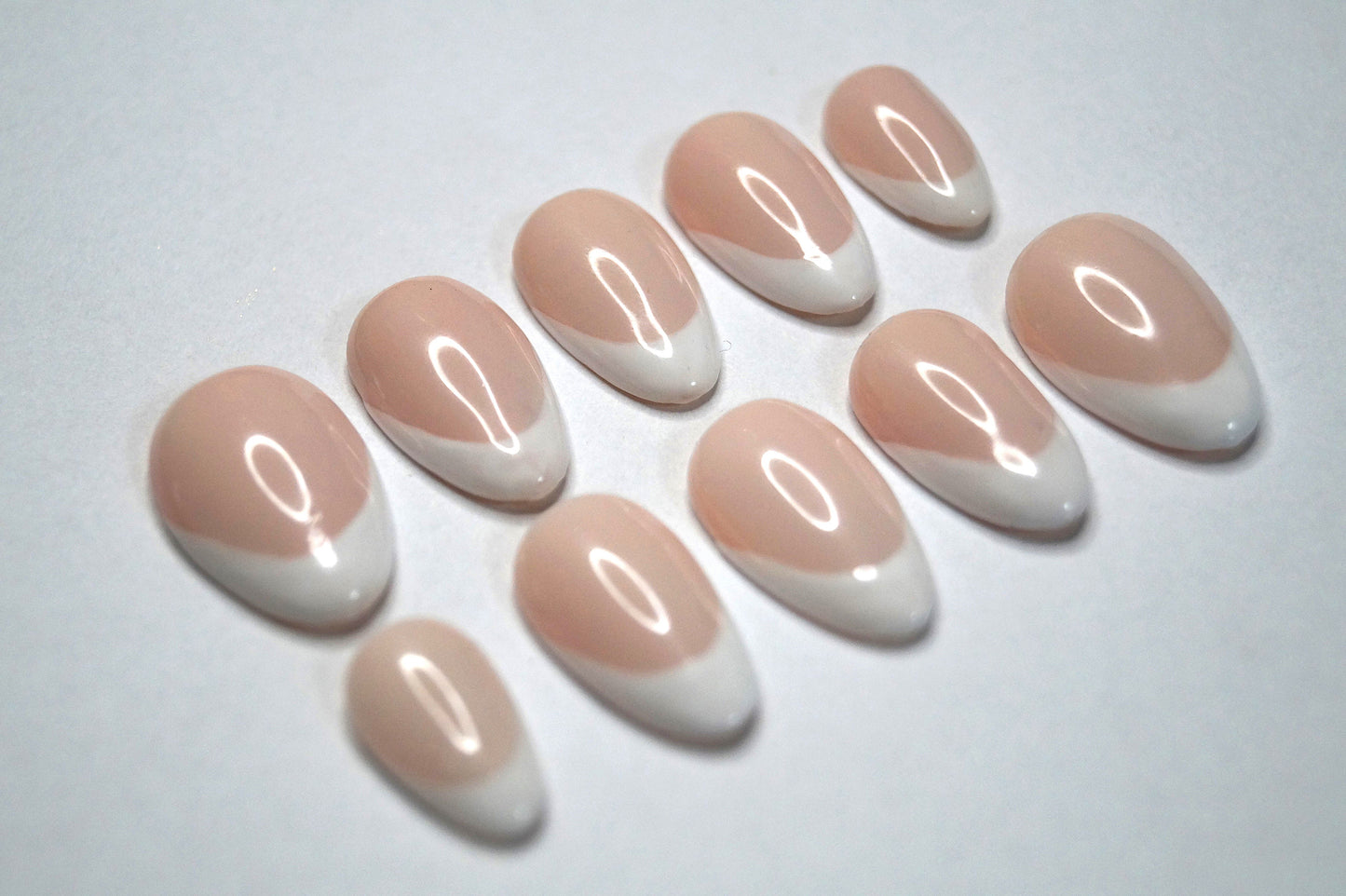 Classic French Nails